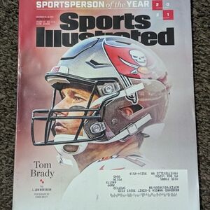 Sports Illustrated Magazine with Tom Brady Cover